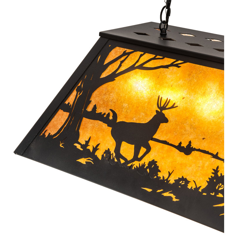 Lockheart 6 - Light Pendant, Textured Black