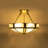 Keyin 17.71Inch Classic Flower-shaped Ceiling Light