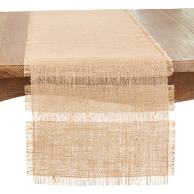 Natural Beauty Jute Table Runner