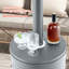 50,000 Btu Patio Heater With Wheels Round Table Design & Stainless Steel Burner-106976680