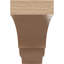 Bois de cèdre brut Asheboro, grain de bois TimberThane Corbel, apprêté brun clair-88289158
