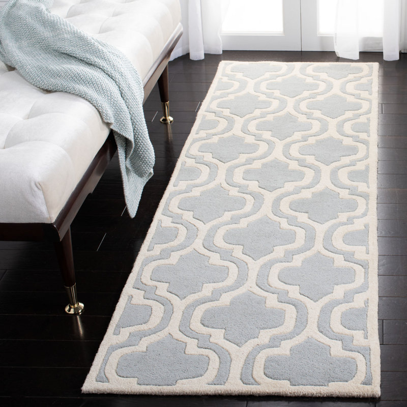 Tapis en laine touffeté à la main Carolene, Rectangle 2 pi 3 po x 5 pi
