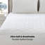 Waterproof Quilted Mattress Protector with 30cm Deep Pocket-120238742