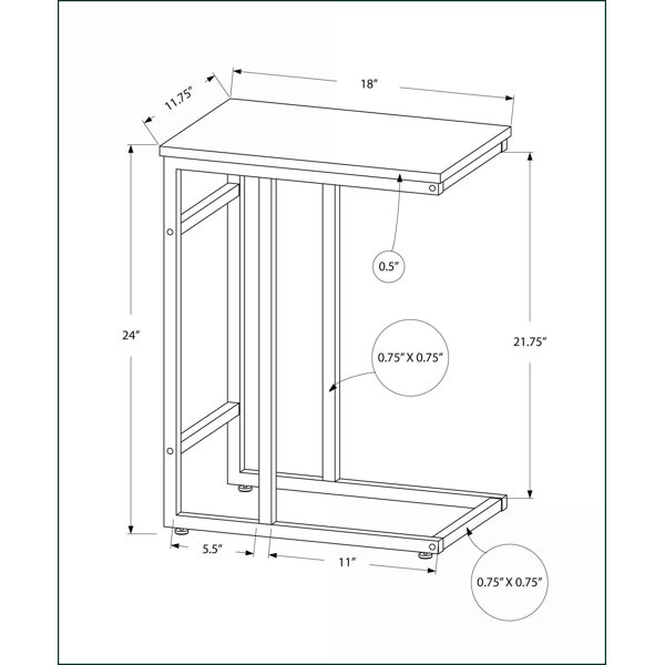 Dimensions du produit