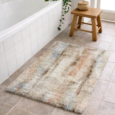 Tapis à poil long de qualité supérieure lavable à la machine ADS537