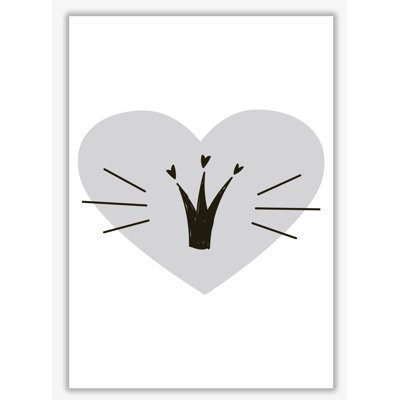 Crown With Heart - Painting