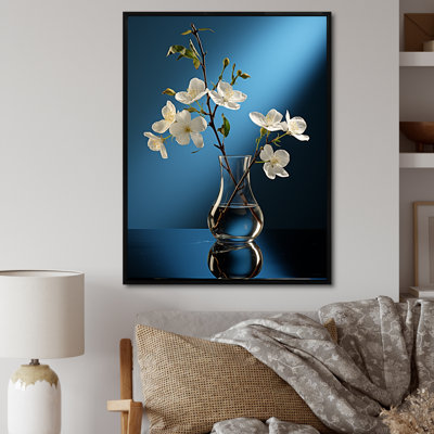 Perle pureté vase nature morte III - impression