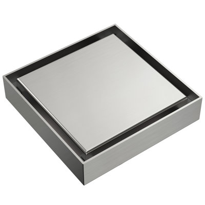4-Inch Square Shower Drain