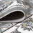 Yeghivart French Cottage Gray/Cream Rug-133608224