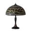 Lampe de table en acajou 26 "Reem
