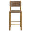 Ensemble de 2 tabourets de comptoir d'extérieur en rotin et aluminium Parkland-105239526-105239528