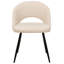 Millau 46cm H Polyester Blend Upholstered Metal Spindle Side Chair-1436246826