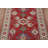 Red Geometric Kazak Oriental Area Rug