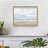 Soft Timeless Waves -Framed Print - Restickable