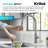 Kraus Oletto Single Handle High-arc Kitchen Faucet-70339140
