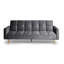 Shiflet 3 Seater Manual Reclining Velvet Sofa Bed-81087152