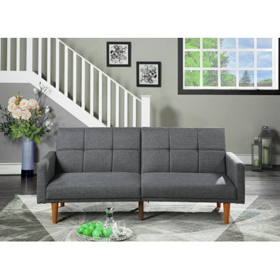 Anaeli Upholstered 80'' Sleeper Sofa