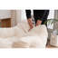 Chaise souple pour couloir, café, chaise ergonomique d'une capacité de 250 lb, poids de 32,03 lb, café