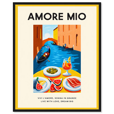 Love's Grand Vision Canvas Print Retro Summer Prints by Art Remedy