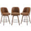 Tabouret de comptoir pivotant 26 po Kishmat-643635081