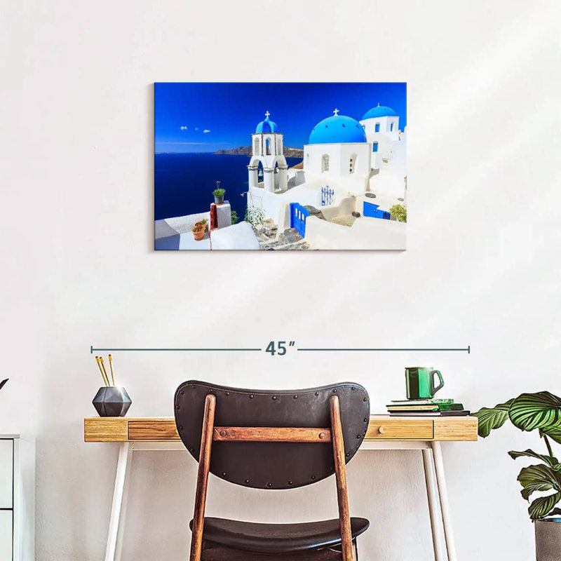 Gillard Oia Village Santorini, H 20 po x l 30 po