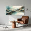 Ensemble de 1 tableau abstrait sur toile « Vagues »-130023491-130023488