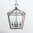 Hertford 4-Light Dimmable Geometric Lantern Pendant-1010738401