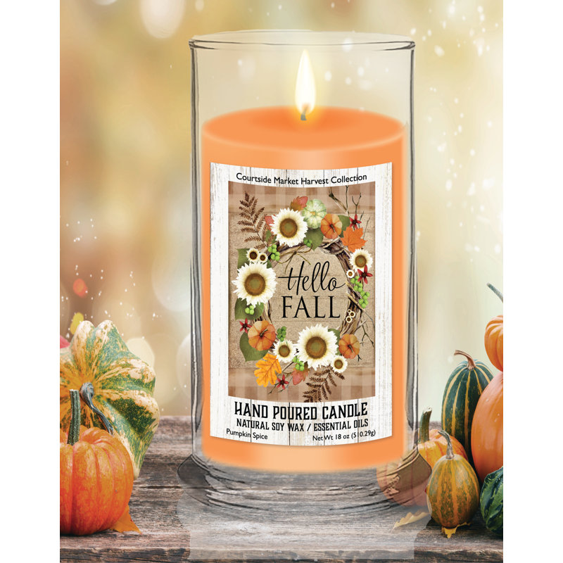 Gather II 18 oz Status Candle Glass