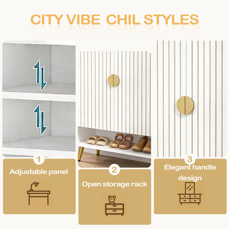 Armoire rustique, rangement rétro, armoire à chaussures pratique