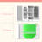 Two-Door, Polycarbonate Sheet Shoe Cabinet With Four Internal Layers, USB LED Strip, And 24 Adjustable Buttons. Made Of Particleboard And Polycarbonate Sheet