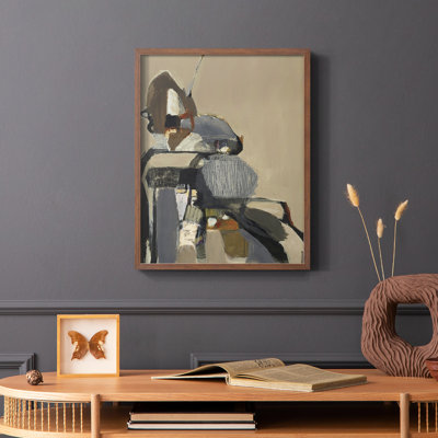 Landslide Framed Print - Solid Wood