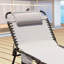 Chaise longue inclinable avec coussin Kadie-Lei-208890412