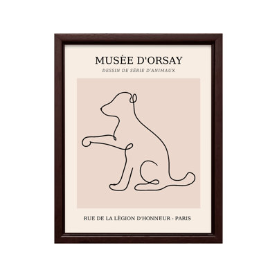 Picasso - One Line Dog Drawing