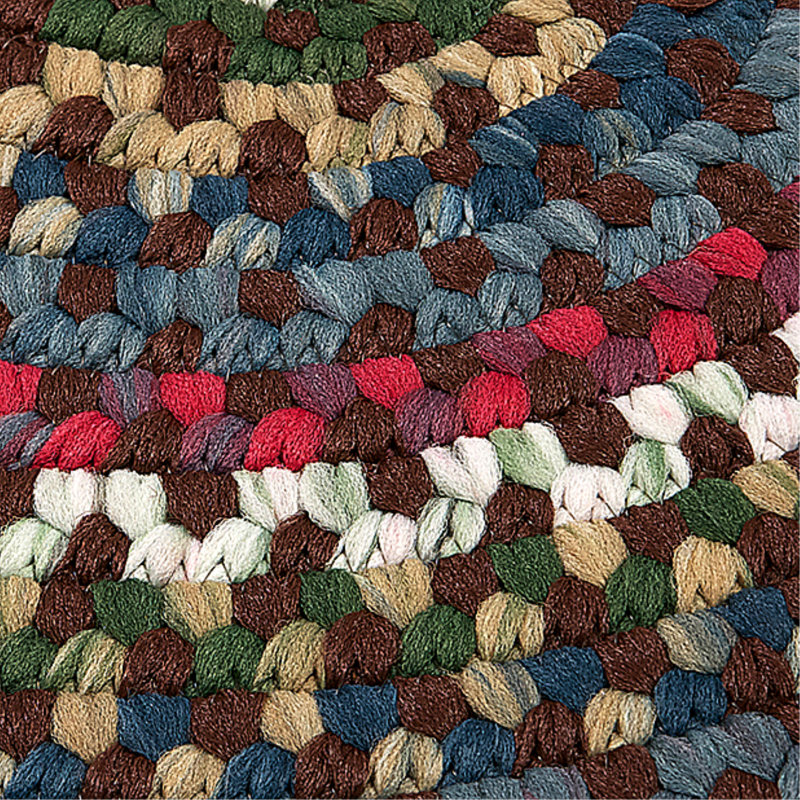 Tapis réversible Roxborough Park - brun selle, Ovale 11 pi x 14 pi