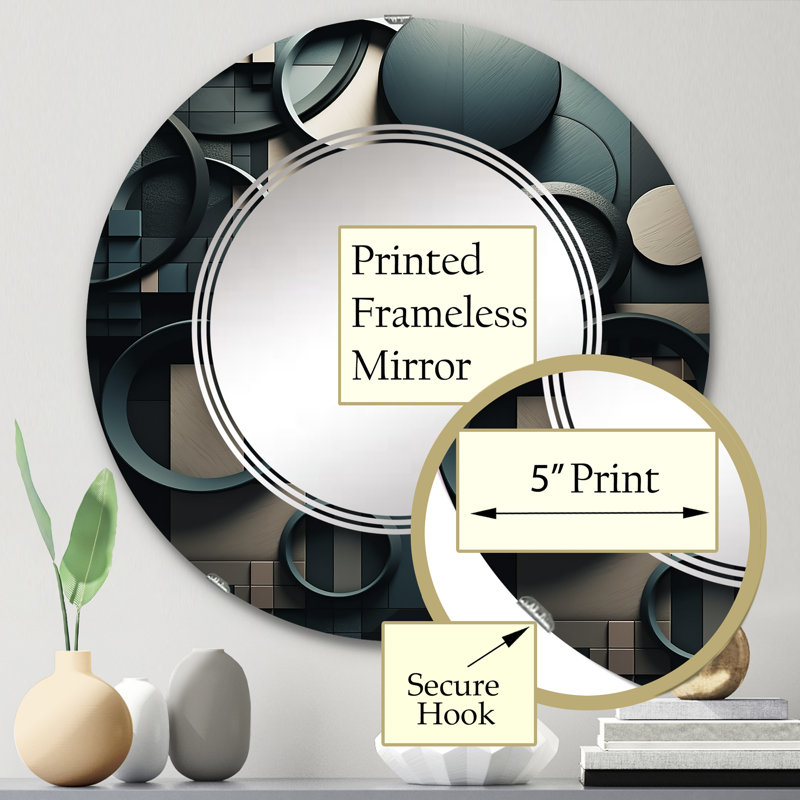 Miroir Houdemont, 24 po x 24 po