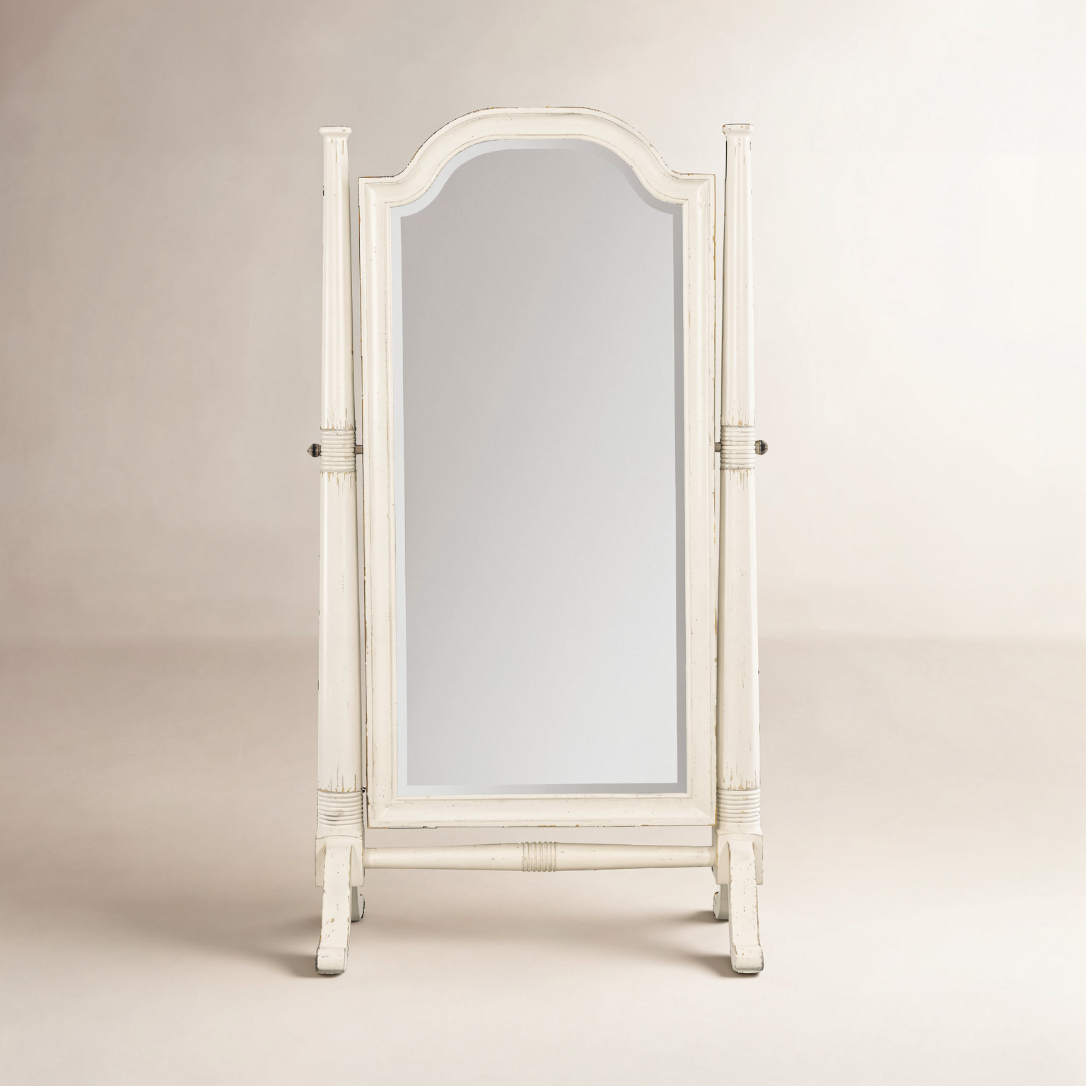 Alcy 38" Oak Full-Length Mirror, Daisy