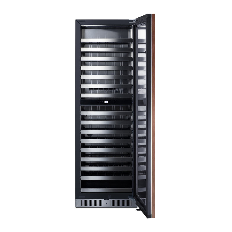 Summit Appliance  24" Wide Dual Zone Wine Cellar (Panel Not Included), Right