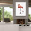  «Flamingo Roller Skating» par John Hovenstine, art mural sur toile, 40 po x 54 po-420511571