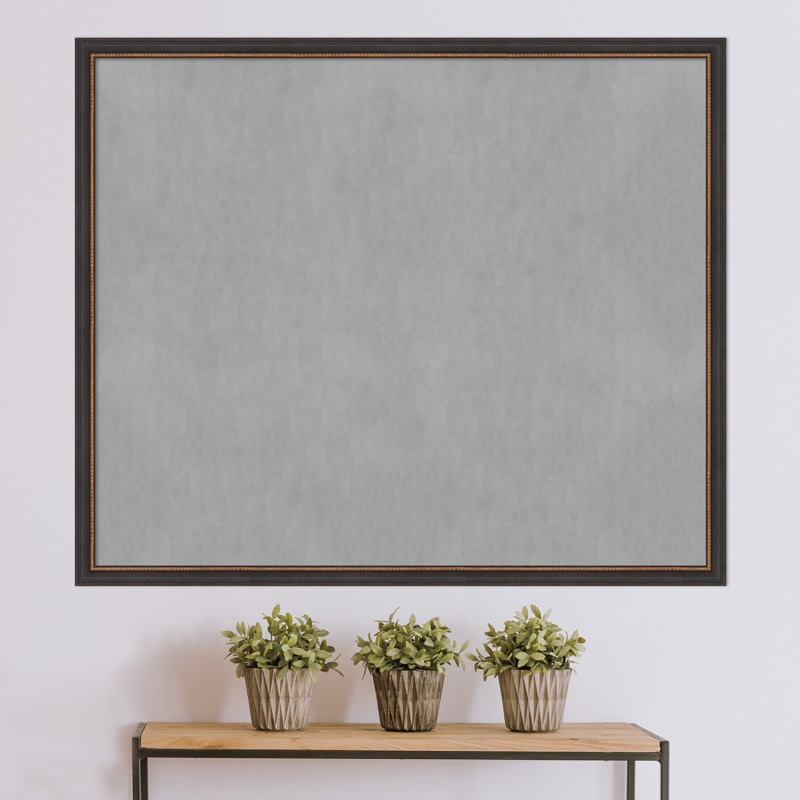Tableau magnétique magnétique en métal, H 43 po x l 51 po