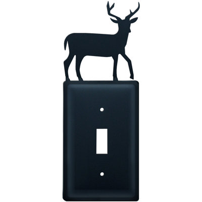 Deer 1-Gang Toggle Light Switch Wall Plate