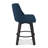 Counter Height Bar Stools, 26 Inch Seat Height Upholstered Swivel Bar Stools with Back Set of 2-94889869