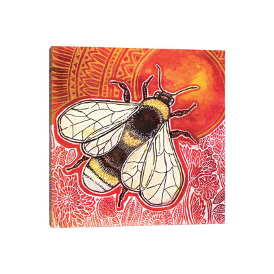 Just Bee by Lynnette Shelley - Wrapped Canvas Print