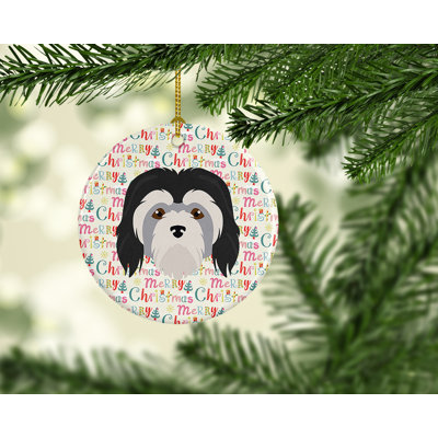 2.8'' Ceramic Animals Hanging Figurine Ornament