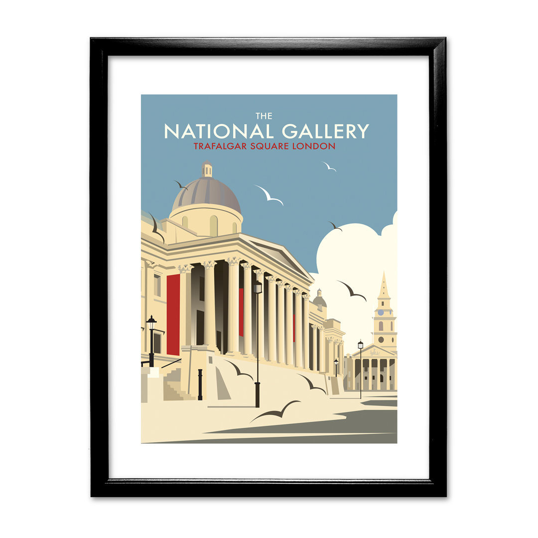 Dave Thompson - Single Picture Frame Print on Canvas