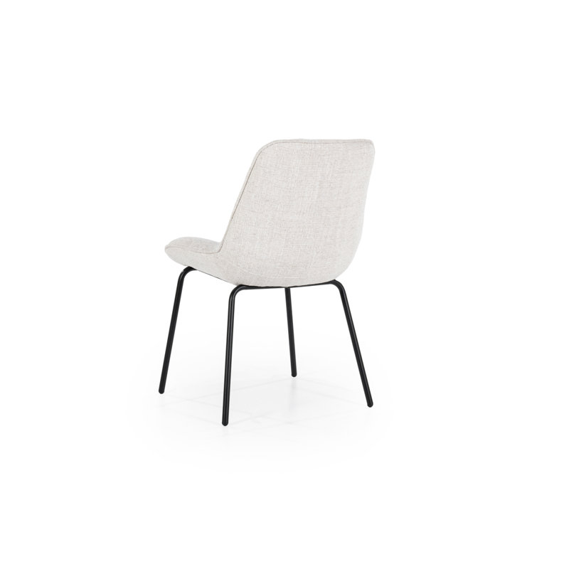 Dining Chair Upholstered Dining Chair, White