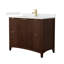 Palmilla 48" Freestanding Single Bathroom Vanity with Cultured Marble Top-312540834-312540835-312540846