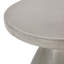 Table d'appoint d'extérieur en béton léger