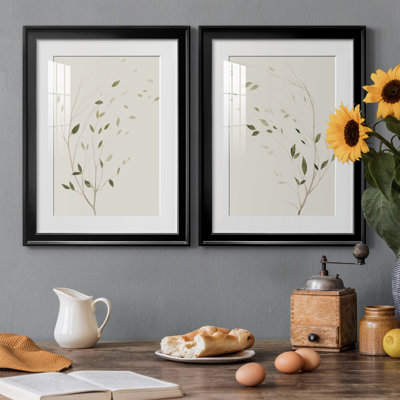 «Wind's Whisper I», reproduction encadrée de qualité supérieure - prête à être accrochée