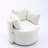 Hever Upholstered Swivel Barrel Chair-228032485