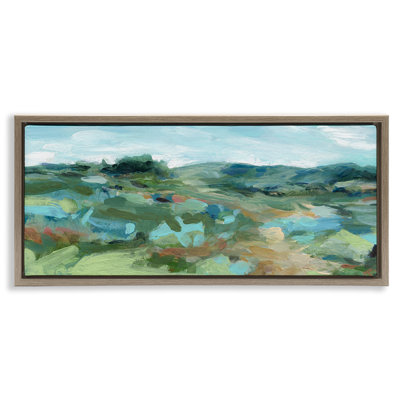 Cadre flottant Painterly Landscape